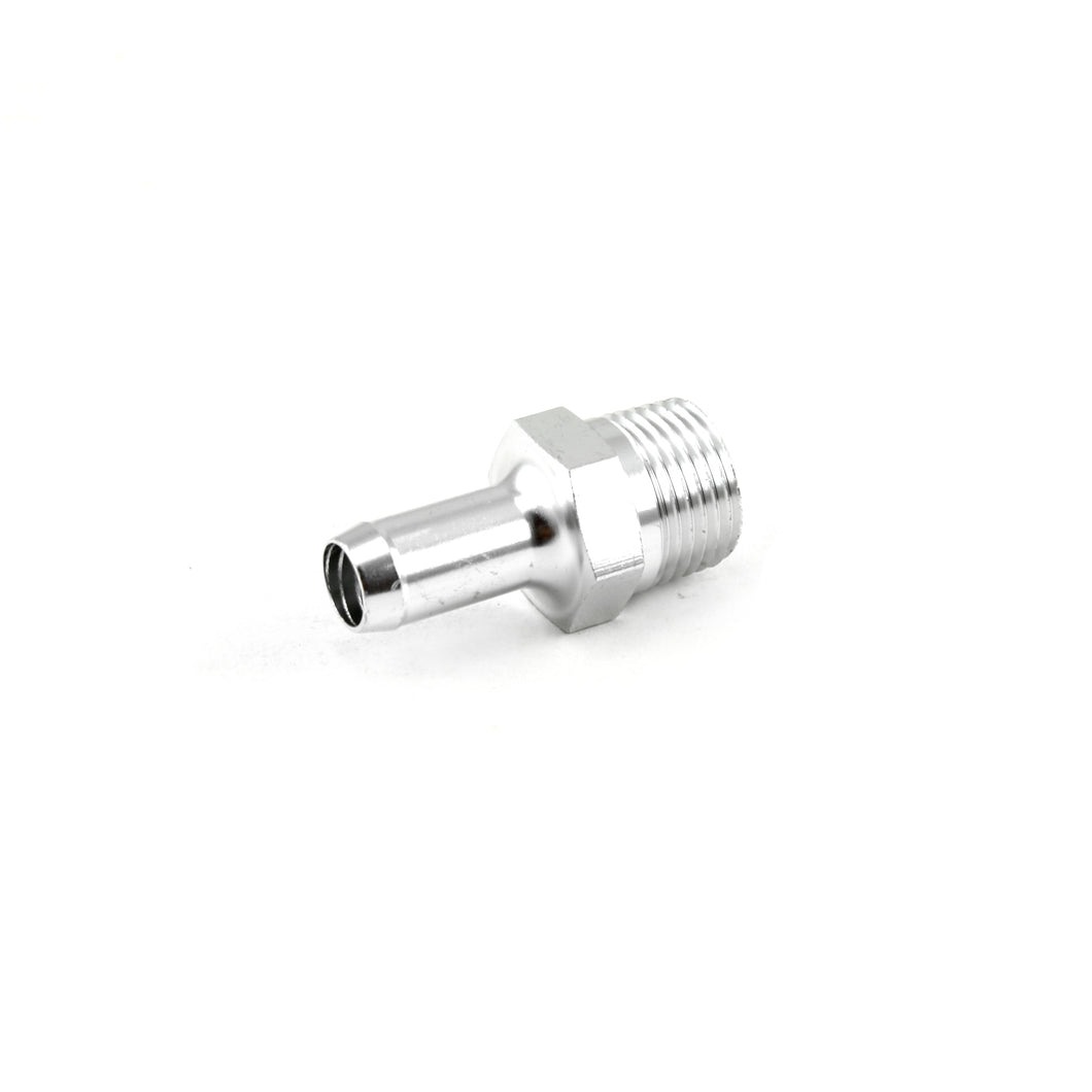 Aluminum Barb Fitting Straight Male 3/8