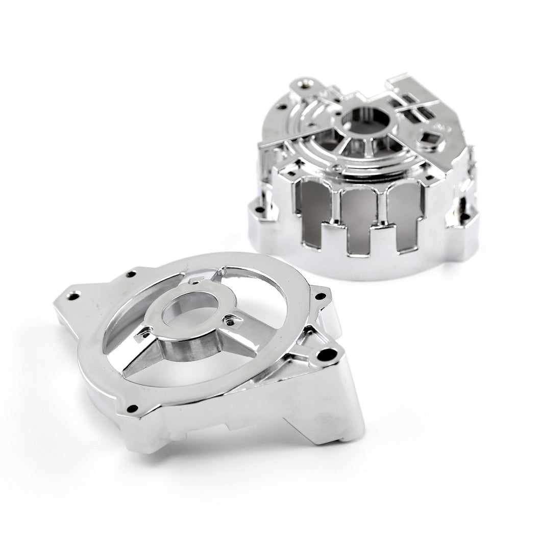 GM Chrome Alternator Housing Case Internal Regulator Front and Rear Cover