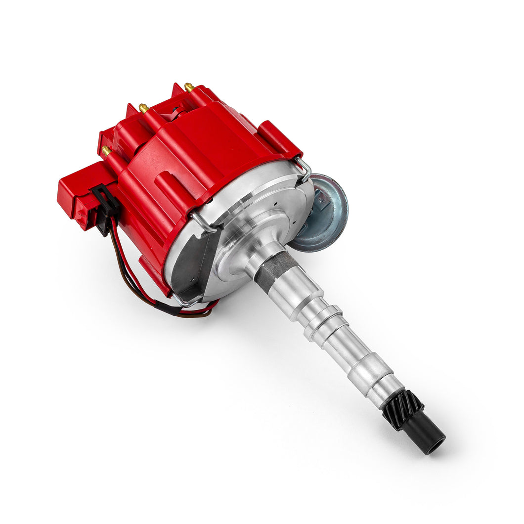 Amc Jeep 290 304 360 401 6000 Series 65K Coil HEI Distributor [Red]