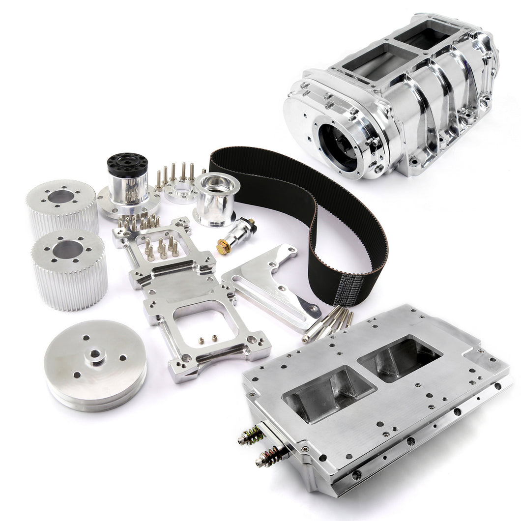 Chevy GM LS1 Complete 6-71 Roots Supercharger Blower Kit