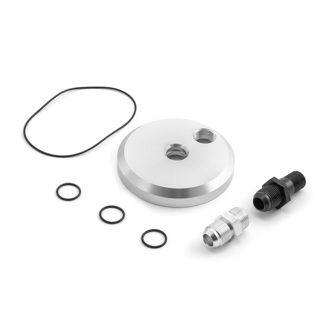 Mopar Chrysler 273 318 340 360 OEM Oil Filter Remote Plate Billet Aluminum