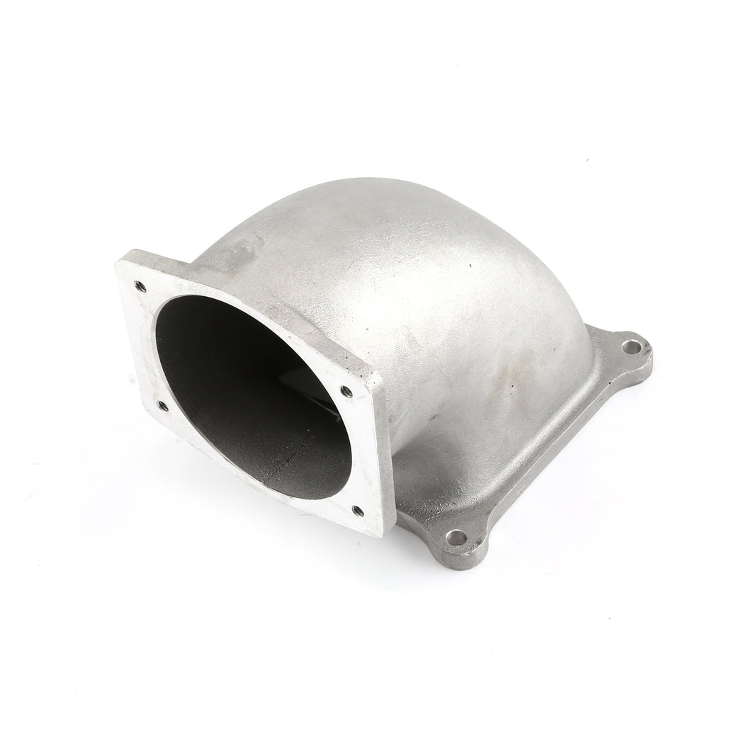 101mm EFI Throttle Body Race Elbow 4500 Carb Flange for LS2 Series 4 Bolt