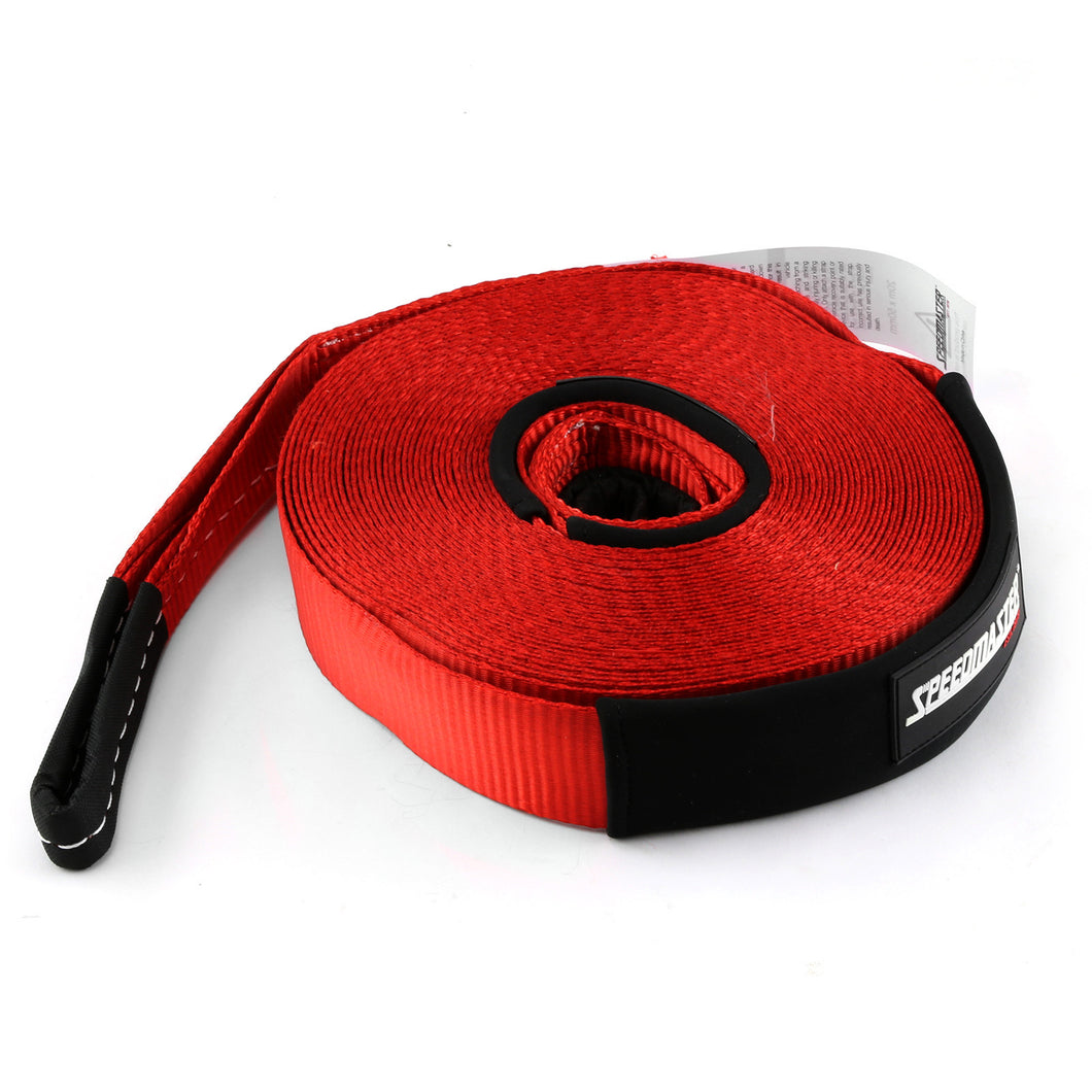 10000lbs / 4500kgs 4wd Recovery Tow Winch Extension Strap 2