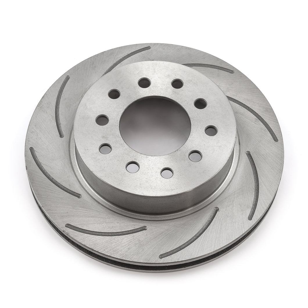 Brake Rotor Left Rear Slotted 11.25