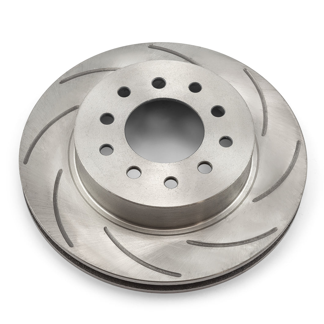 Brake Rotor Right Rear Slotted 11.25