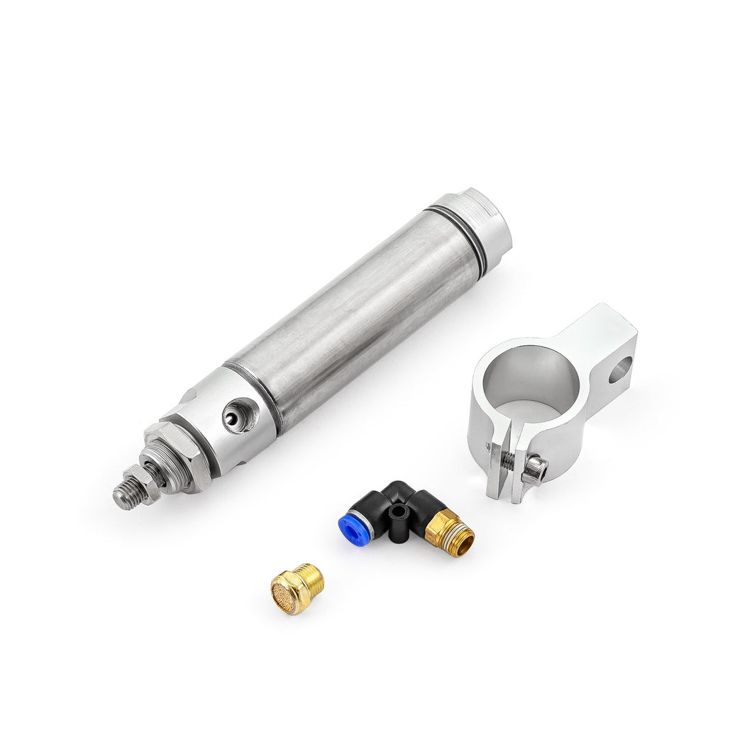 Air Shifter Ram Kit with Bracket Aluminum 2.5