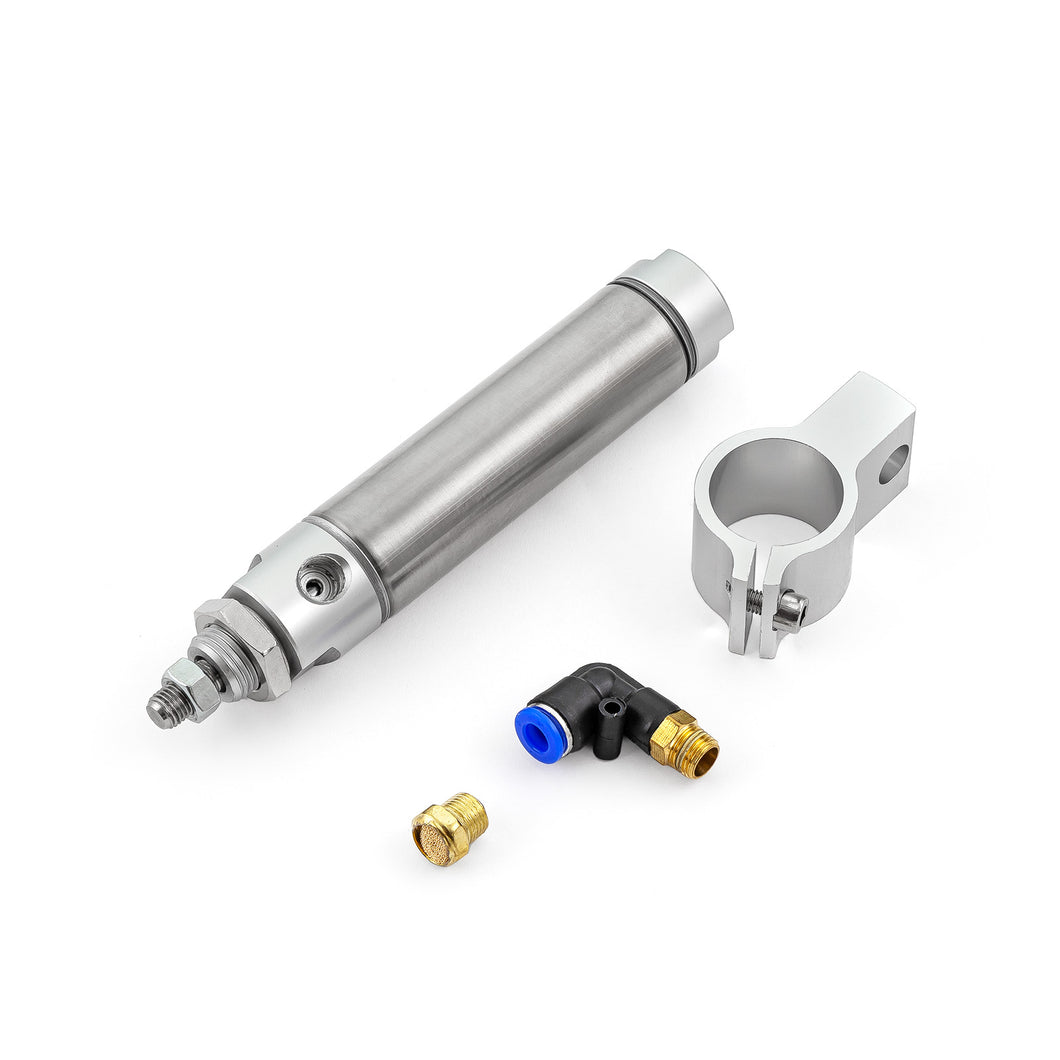 Air Shifter Ram Kit with Bracket Aluminum 2.75