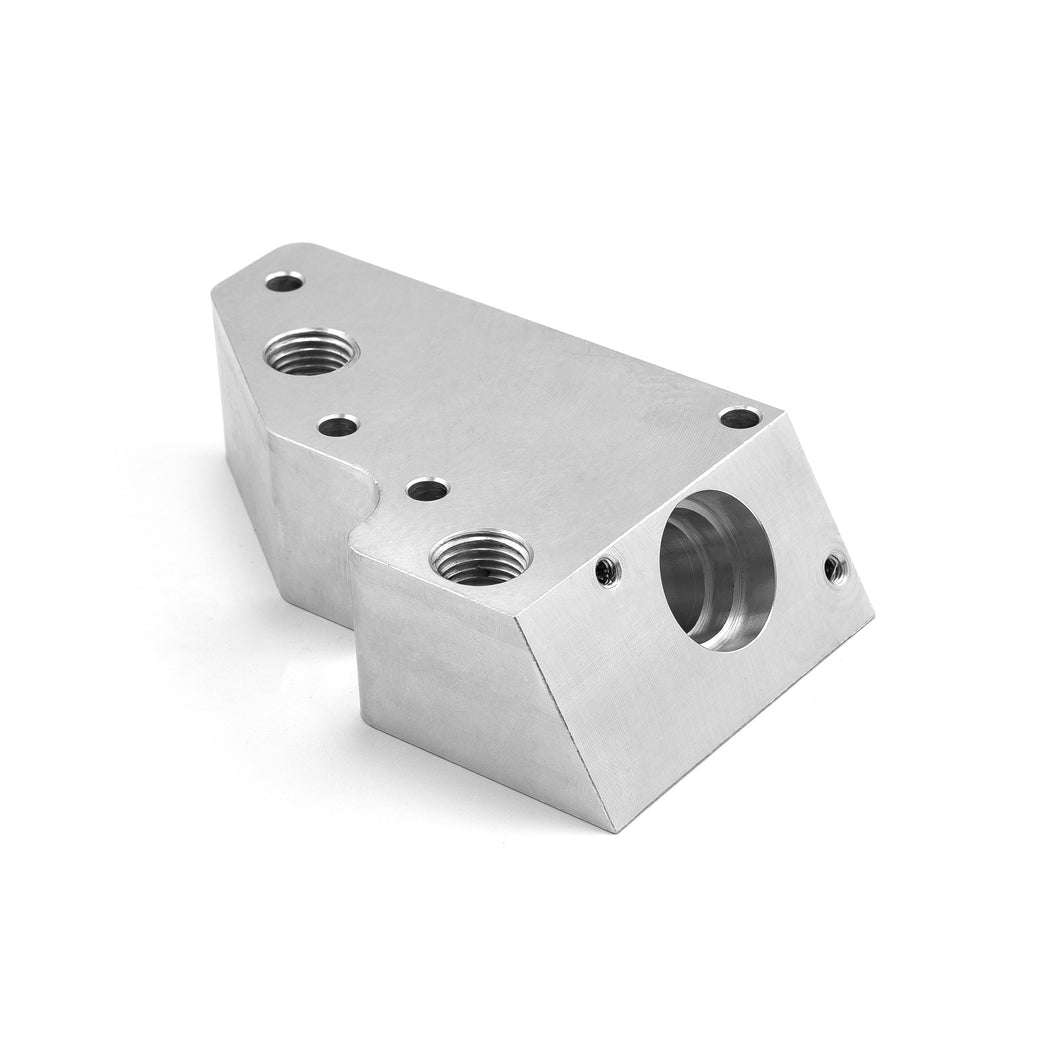 Chevy GM LS3 Downdraft Idle Air Control Intake Adapter Aluminum 1-148-002