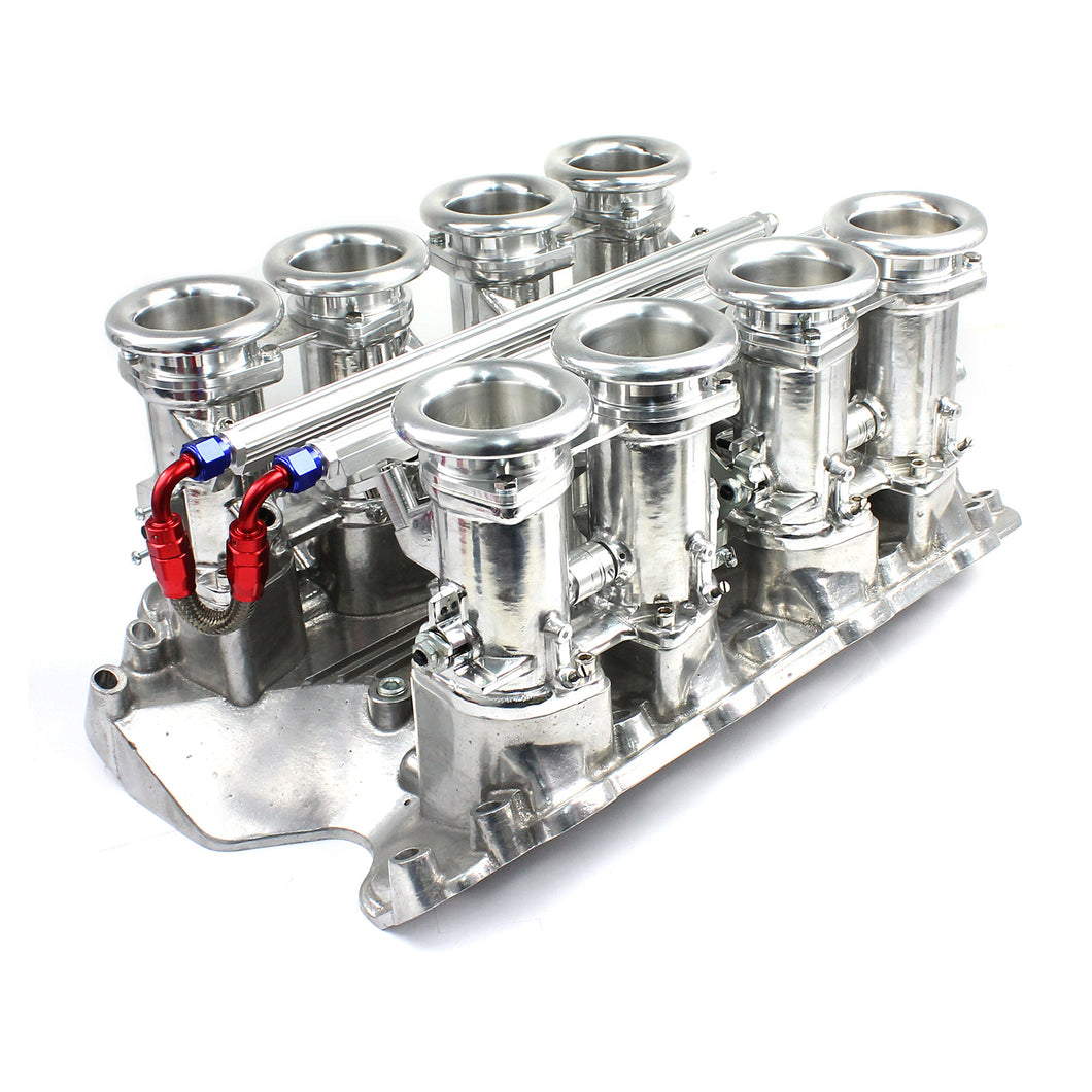 Holden 304 Downdraft EFI Stack Intake Manifold System Complete Polished