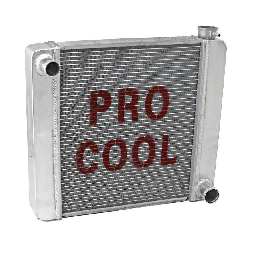 Gm Chevy 26x19x2.2 Aluminum Radiator (TL-BR O/Lets) Polished – Muscle ...