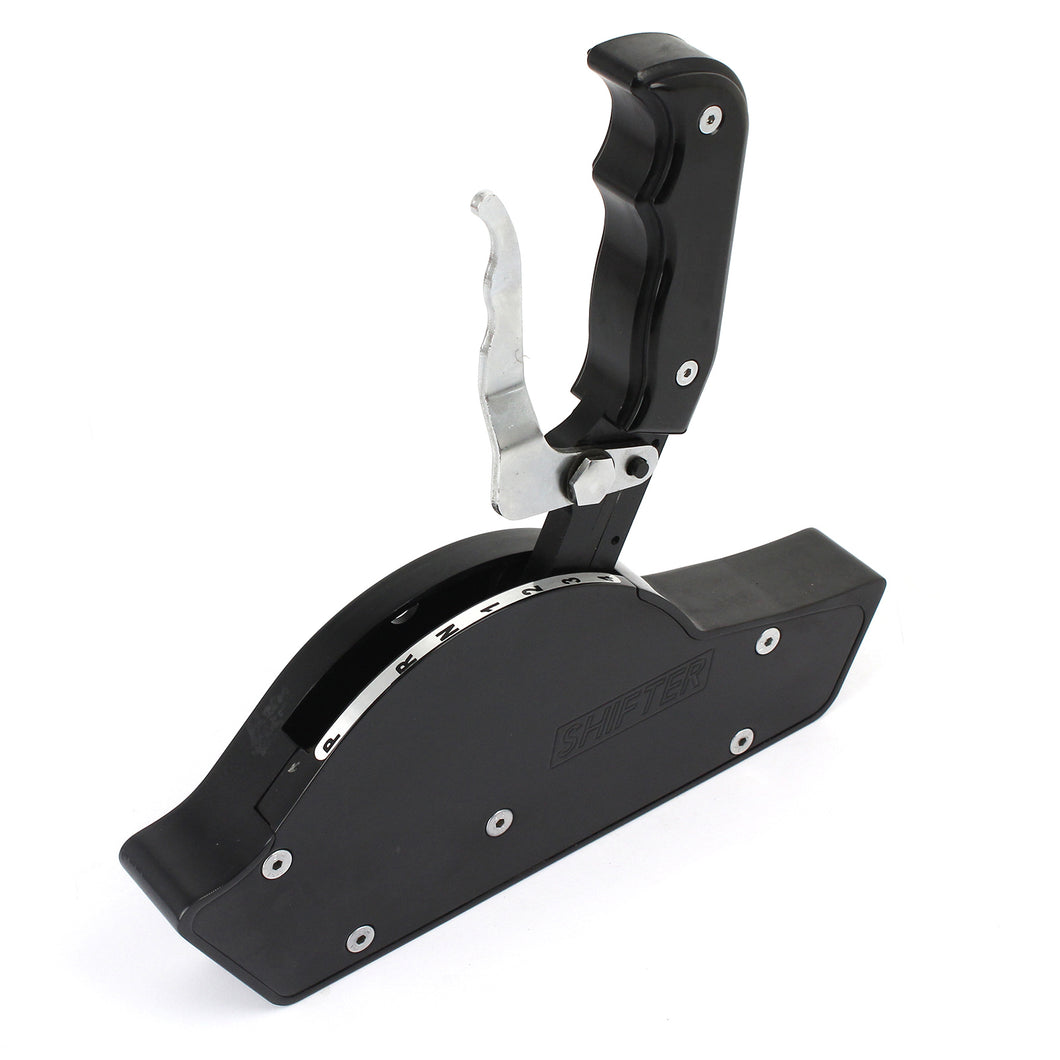 3 Speed Black Billet Grip Race Shifter w/Accessories & Cable