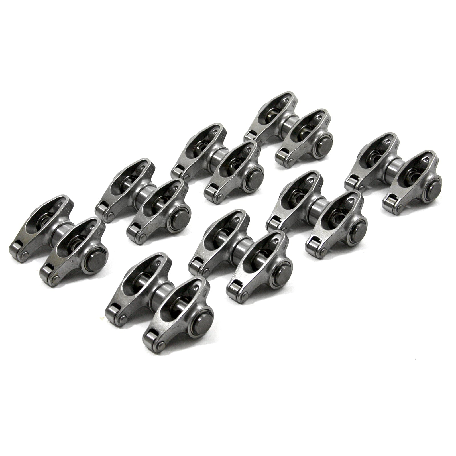 thumbnail image 2 of Speedmaster SBC 350 1.6 Ratio Stainless Steel Roller Rocker Arms – 3/8" Stud, Set Of 16 – PCE261.1068.01 2 of 4