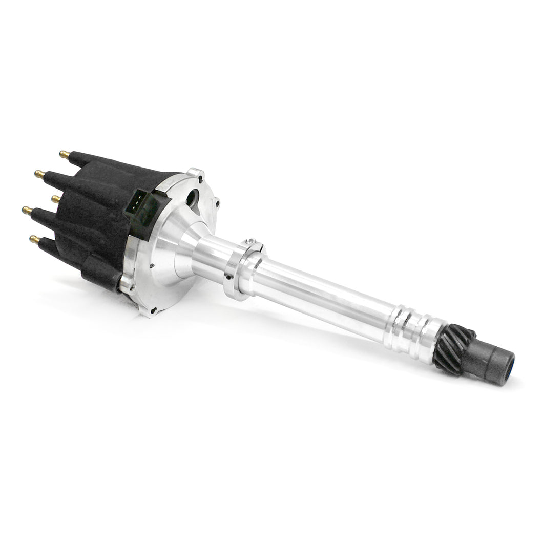 Chevy SBC 350 BBC 454 8020 Series Pro Billet Ready to Run Distributor w/Tach Drive [Red]